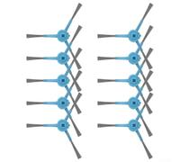 Besttoolifes For Spare Side Brush Replacement for Conga 7490 Immortal Home and For Conga 8290 Immortal For Ultra Power Robot Vacuum Cleaners, 4-Pack with Nylon Bristles(10 PACK)