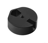 Besttoolifes for Starlink Mini Tripod Adapter in Aluminum Alloy Having 1/4 Inch Threaded Hole and Quarter a 3 for 8 over Adapter for Compatibility Black