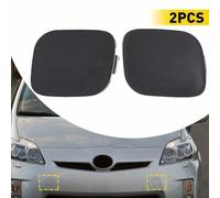 Besttoolifes Front Bumper Tow Hook Eye Cover Cap for Prius 2010-2012 1 Pair Unpainted Plastic Trim Direct Replacement Lh from 52128 to 47010 Rh 52127 to 47020