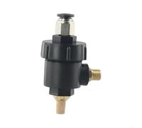 Besttoolifes G1/8 Quick Relief Valve for Tire Changer and Bead Breaker, Release Dump Valve with 8mm Tube Compatibility, Plastic Construction for Automotive Hand Tools