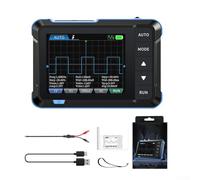 Besttoolifes Handheld Oscilloscope Digital 2 in 1 with Function Generator, 1MHz Bandwidth 5MS/s Sampling Rate Portable Oscilloscope for Signal Analysis(A)