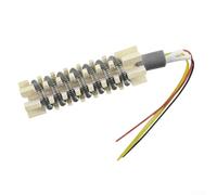 Besttoolifes Heating Element for 958D 968D 8586D 863 Hot Air Desoldering Station, Replacement Heating Core with Four-Wire Sensor, 220V Metal Heater for Soldering