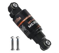 Besttoolifes Heavy Duty Bicycle Rear Spring Shock Black, Mtb Full Suspension Rear Damper Replacement, Mountain Bike Oil Spring Suspension Damper(125mm*850lbs)