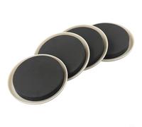 Besttoolifes Heavy Duty Furniture Movers, 4 Pack Carpet Slider Gliders for Effortless Moving and Cleaning, 3.5 Inch Round For EVA Material