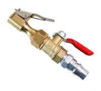 Besttoolifes Inflatable pole45*35 * 30, Quick Inflation Rod for Car and Motorcycle Tire Inflator Nozzle, Metal Air Chuck with Lock-On Function, Compatible with Standard Tire Valves