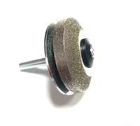 Besttoolifes Lawn Mower Blade Sharpener Diamond Grinding Wheel 120 Grit Metal Construction Power Drill Attachment Garden Tool Sharpening Accessory