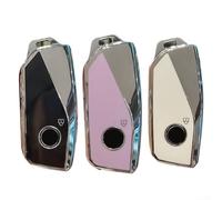 Besttoolifes Lci G07 I20 X1 Keyless 7 Series G70 G09 for Xm Car Key Case Cover for I7 Shell Ix U06 G81 - Protective Scratch-resistant for U11 Entry Remote(White)