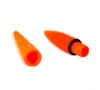 Besttoolifes LED Night Fishing Light - Waterproof Glow in the Dark Float Alarm for Bite Detection, For Ultra-Lightweight Red and Green Lure with CR425 Battery Support(1xred+1xgreen)