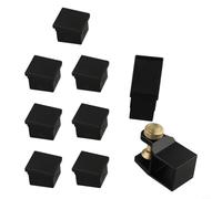 Besttoolifes Magnetic Dovetail Saw Guide Set with 1:4-1:9 Ratios and 45°/90° Angles, Precision Woodworking Marking and Cutting Gauge for Carpentry and Joinery Projects, Black Plastic Construction