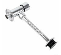 Besttoolifes Manual Flush Valve Urinal Toilet Water Saving Alloy Button Type Public Bathroom Use