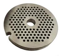 Besttoolifes Meat Grinder Stainless Steel Plate 2Mm Hole Size No. 5 Orifice Disc For Meat Fish Vegetable Processing Easy Clean Food Safe Quality 5.35x5.35x0.55cm Silver(2mm)