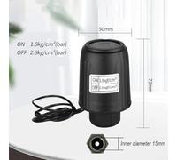 Besttoolifes Mechanical Pressure Switch for Self-Priming Water Pumps, Adjustable Booster Controller with 1/4" and 3/8" Thread Options, 1.5-3.0kg/cm² Range(3/8 1.8-2.6kg)