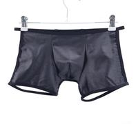 Besttoolifes Men Open Butt Boxers Backless String Underwear U Pouch Trunks | Low Waist Briefs Sheer Mesh Panties Erotic Sleepwear Crotchless Boxer Shorts Thin Rope