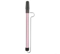 Besttoolifes Metal Professional Slide Whistle Flute With Scale Classic Musical Instrument Aluminum Alloy ABS Educational Tool for Beginners Experienced Players 26.7cm(Pink)