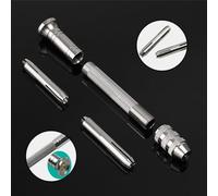 Besttoolifes Mini Hand Drill for Jewelry Making, for Drill Kit with Chuck, 10pcs for HSS Drill Bits Set, Hand Drill Tool UK for Craft, PCB, Wood and