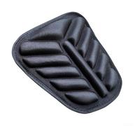 Besttoolifes Motorcycle Air Seat Cushion Gel Pad Anti Slip Breathable Vibration Reduction Pressure Relief Motorbike Usual Fit Black(BACK)