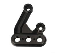 Besttoolifes Motorcycle Foot Peg Brackets for Surron For Light Bee X/S, Aluminum Alloy Construction, Black/Silver Finish, Left & Right Pair(RIGHT)