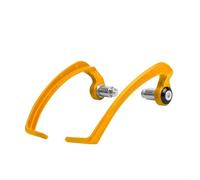 Besttoolifes Motorcycle Handlebar Guard Brake Hand Protection Bar with ABS Plastic Material for Increased Riding Safety and Lever Stability on Various Motorcycles (Yellow)