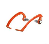 Besttoolifes Motorcycle Handlebar Guard Brake Hand Protection Bar with ABS Plastic Material for Increased Riding Safety and Lever Stability on Various Motorcycles (Orange)