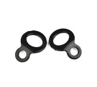 Besttoolifes Motorcycle Tie Down Strap Rings, 2-Pack D-Rings for ATV/UTV/Dirt For Bike, Stainless Steel with Rust-Resistant Coating, 2000 lb Capacity