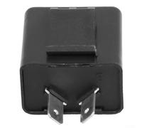 Besttoolifes Motorcycle Turn Signal For Relay, 48V 2-Pin LED Flasher, Adjustable Solid-State Design for Electric Bikes and Scooters