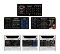 Besttoolifes Mouse Pad for Day Trading with Stock Market Reference Patterns for Enhanced Productivity (Styles2)