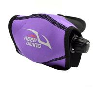 Besttoolifes Neoprene Second for Regulator Protector Cover Fits Stage Scuba Diving Gear Dust Plus Scratch Protection Sleeve Diving for Snorkeling and Underwater Sports for Most for (Purple)