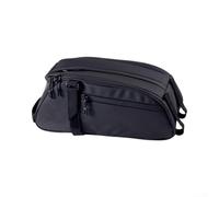 Besttoolifes Pannier Bag, Waterproof 600D Oxford Cargo Rack Pack, Removable Straps For Mountain Bike Commuting And Touring, Black(With lock)