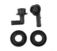 Besttoolifes PCV CCV Vent Valve Elbows Grommets Kit for Grand Cherokee 4.0L 2000-2004, Compatible with 53013360AA 53030497 2946079