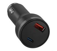 Besttoolifes PD120 Inverter Power Charger, 12V/24V to 20V 5A 100W Type-C USB Dual Port Digital Display, for Mini and Car Truck SUV RV