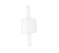 Besttoolifes Plastic Check Valve with 4mm 6mm 8mm 10mm 12mm Hose ID, Way Non-Return Valve for Marine Fuel Line, Automotive Fluid Control, RV Plumbing,(4mm)