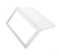 Besttoolifes Plastic Socket Waterproof Box Wall-Mounted Protection Cover for Bathroom Balcony Patio Switches Outlets Dustproof ABS 86 Type(TRANSPARENT)