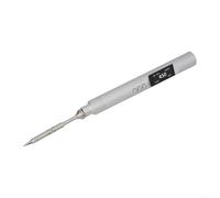 Besttoolifes PTS200 T13 65W PD3.0 Intelligent Soldering Iron Station, Open Source Programming, Compatible With T12 TS101 for PINE64, for OLED Screen, Temperature Control 50-450°C(silver)