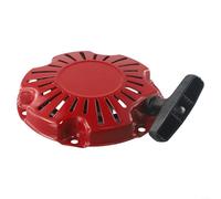 Besttoolifes Pull Start Cord Recoil Starter Assembly For GX100 Turf Cutters Red 150Mm Diameter 40Mm Height Replacement Part Easy Installation