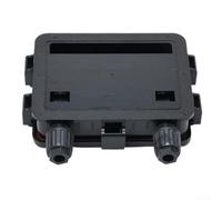 Besttoolifes PV Solar Junction Box 180W-300W IP67 Rated Outdoor Waterproof Connector for Solar Panels Black DC Current 1-5A PV Module Junction Box