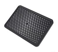 Besttoolifes Rainfall Shower Head, 300mm Large Panel, ABS Plastic with Chrome Finish, High-Pressure Supercharge Flow, Ceiling-Mounted for Modern Bathrooms