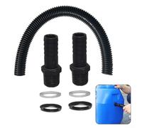 Besttoolifes Rainwater Diverter Kit, Water Butt Filler Kit For Downpipes, Rainwater Collector, Connects Downpipe To Water Butt, Water Collection System Catch Rain Water For Outdoor