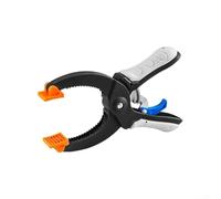 Besttoolifes Ratcheting Hand Clamps 6/8 Inch Quick Release Bar Clamp with Swivel Pads for Woodworking Securing Metal Frame Adjustable Clamping Force(8 inches)