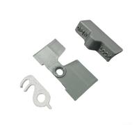 Besttoolifes Refrigerator Door Lock With Backplate Compatible With Rv Models, Secure Child Safety Latch For Kitchen Appliances, Sturdy Grey Replacement Part(grey)