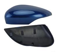 Besttoolifes Replacement Car Frame Rearview Mirror Cover for Fiesta 2008-2017, ABS Plastic, Left and Right Side Mirror Covers, Exterior Accessories(BLUE)