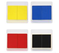 Besttoolifes Reusable Taekwondo Breaking Board,Taekwondo Training Rebreakable Board Performance Board For Practicing Kids Adults, 31 x 23Cm(yellow (under 10 years）)