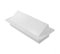 Besttoolifes RV Vent Cover for Camper Exhaust with Locking Damper, White Plastic Range Hood Ventilation, Compatible with RVs, Mobile Homes and Manufact