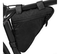 Besttoolifes Saddle Bag For Road Bike, Under Seat Storage Pouch With Quick Release Mounting System, Water Resistant Oxford Cloth Cycling Gear(One Size Black)