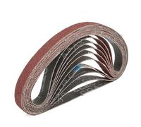 Besttoolifes Sanding Belts Set 60 Pieces 13x457mm Mixed Grit 40/60/80/120/180/240 for Black & Decker Power Files BD280 BD282E BD290 BD292E KA290 KA292 KA292E KA293E
