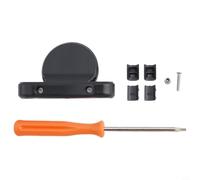 Besttoolifes Screwdriver Abs Splashproof Under Seat Rail Holder for Cycling for Security Saddle Mount Concealed Gps Tracker Protective Cover with Antitheft and Bolts