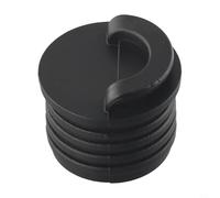 Besttoolifes Set of 4-piece Black Canoe Scupper Large Plus Boat Sizes Nylon Drain Bung Stoppers for Small for Drain Holes Marine for Accessories for Kayaking and Canoeing (30cm 4PC)