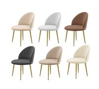 Besttoolifes Silver Fox Velvet Fabric Round Stool Makeup Chair Set Chair Cover Stretch Home Hotel Dining Chair Duckbill Chair Cover (Beige gray)