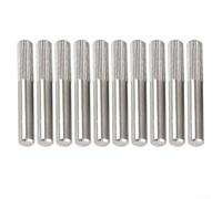 Besttoolifes Silver Pin 2 10pc, Folding Hook Pin for Xiaomi Pro and 1S Electric Scooters - Iron Mounting Buckle with Compact 3 x 0.6 x 0.6 cm Design, 10 g, Silver Finish, 10-Piece Pack