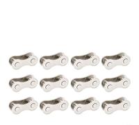 Besttoolifes Single Speed Bike Chain Link | Quick Release Chain Connector for Bicycle Chains | 24-Pack Steel Master Links Compatible with Single Speed, Mountain & Road Bikes