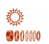 Besttoolifes Single Speed Flywheel 16T 18T Aluminum Alloy CNC